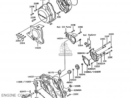 ENGINE COVER - AR125B5 1988 UNITED KINGDOM