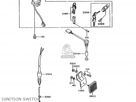 IGNITION SWITCH - AR125B5 1988 UNITED KINGDOM