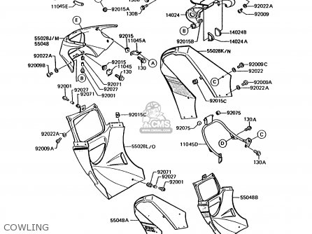 COWLING - AR125B5 1988 UNITED KINGDOM