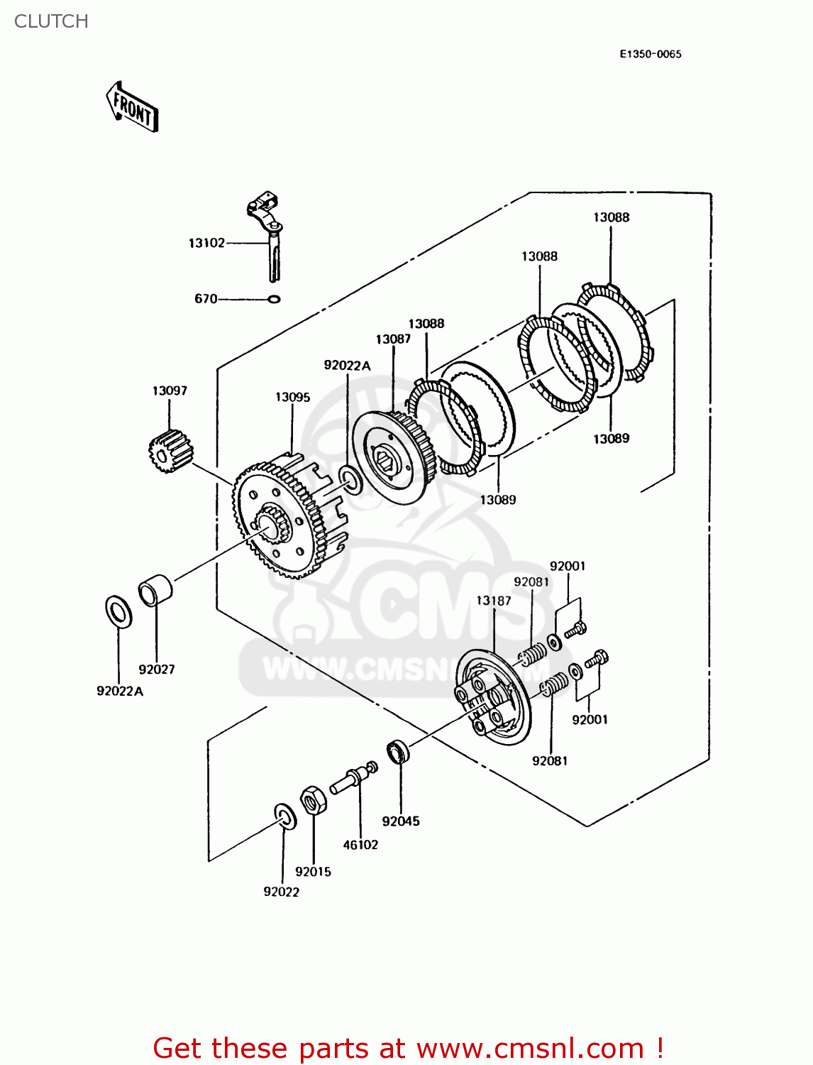 CLUTCH AR125B7 1990 UNITED KINGDOM
