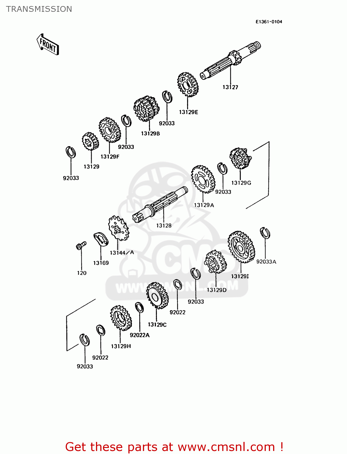TRANSMISSION AR125B7 1990 UNITED KINGDOM