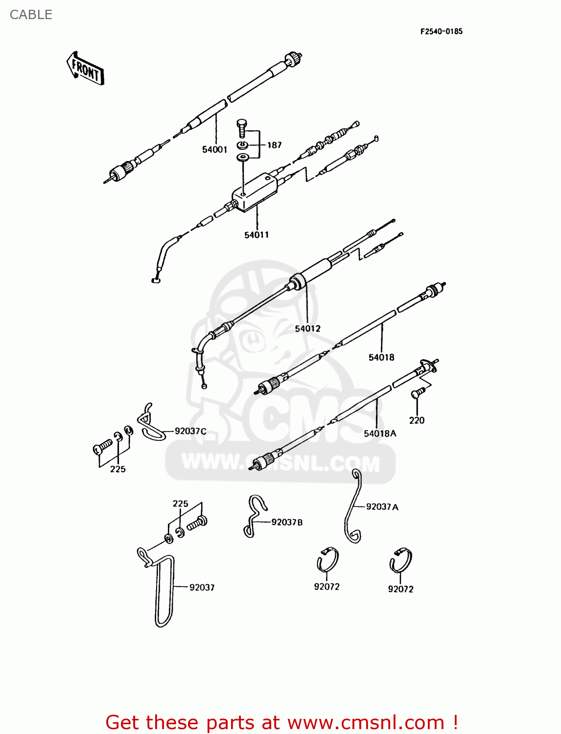 CABLE AR125B7 1990 UNITED KINGDOM