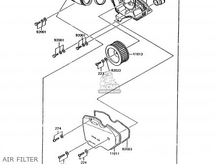 AIR FILTER - AR125B7 1990 UNITED KINGDOM