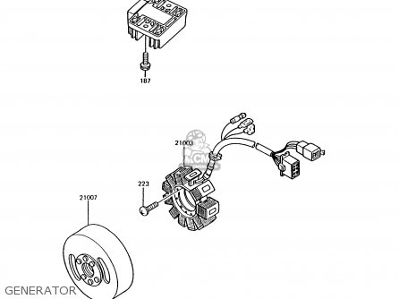 GENERATOR - AR125B7 1990 UNITED KINGDOM
