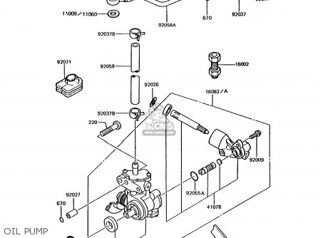 OIL PUMP - AR125B8 1991 UNITED KINGDOM