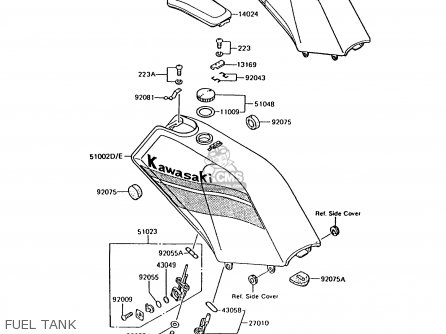 FUEL TANK - AR125B8 1991 UNITED KINGDOM