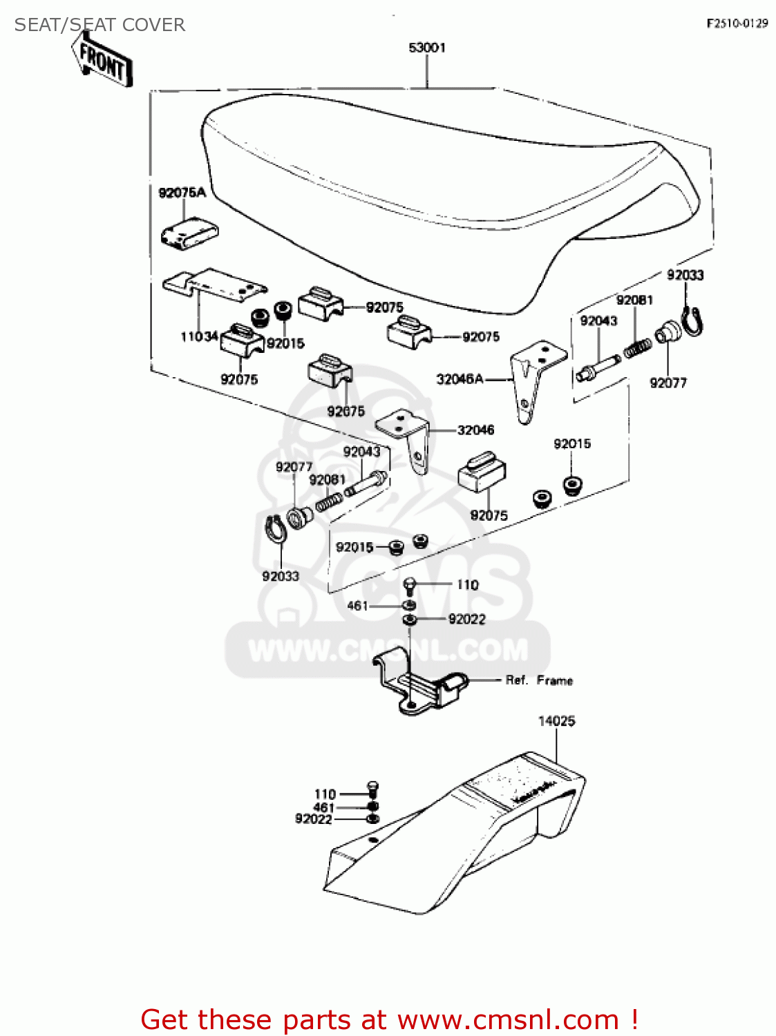 SEAT/SEAT COVER AR50A1 1982 USA