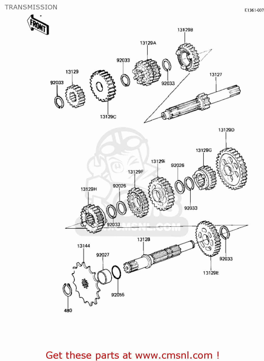 TRANSMISSION AR50A1 1982 USA
