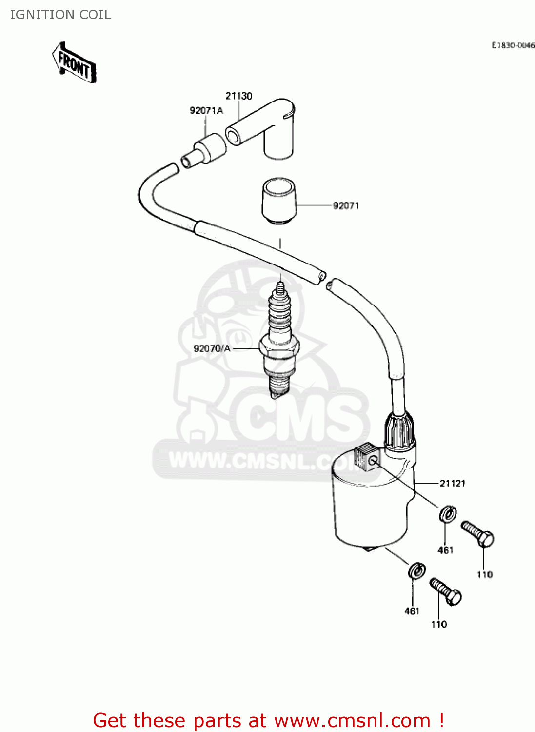 IGNITION COIL AR50A1 1982 USA