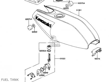 FUEL TANK - AR50A1 1982 USA