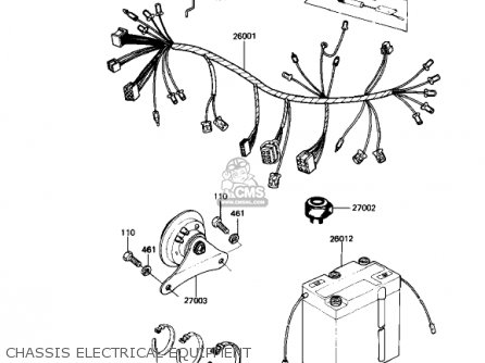 CHASSIS ELECTRICAL EQUIPMENT - AR50A1 1982 USA
