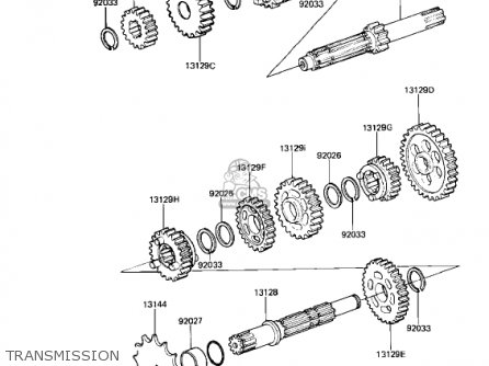 TRANSMISSION - AR50A1 1982 USA