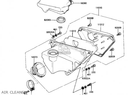 AIR CLEANER - AR50A1 1982 USA