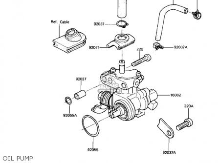 OIL PUMP - AR50A1 1982 USA