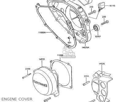 ENGINE COVER - AR50C10 1992 EUROPE UK NL GR SA