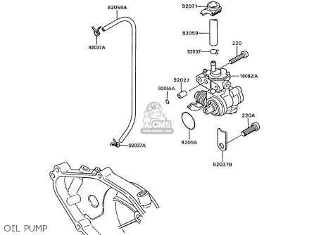 OIL PUMP - AR50C10 1992 EUROPE UK NL GR SA