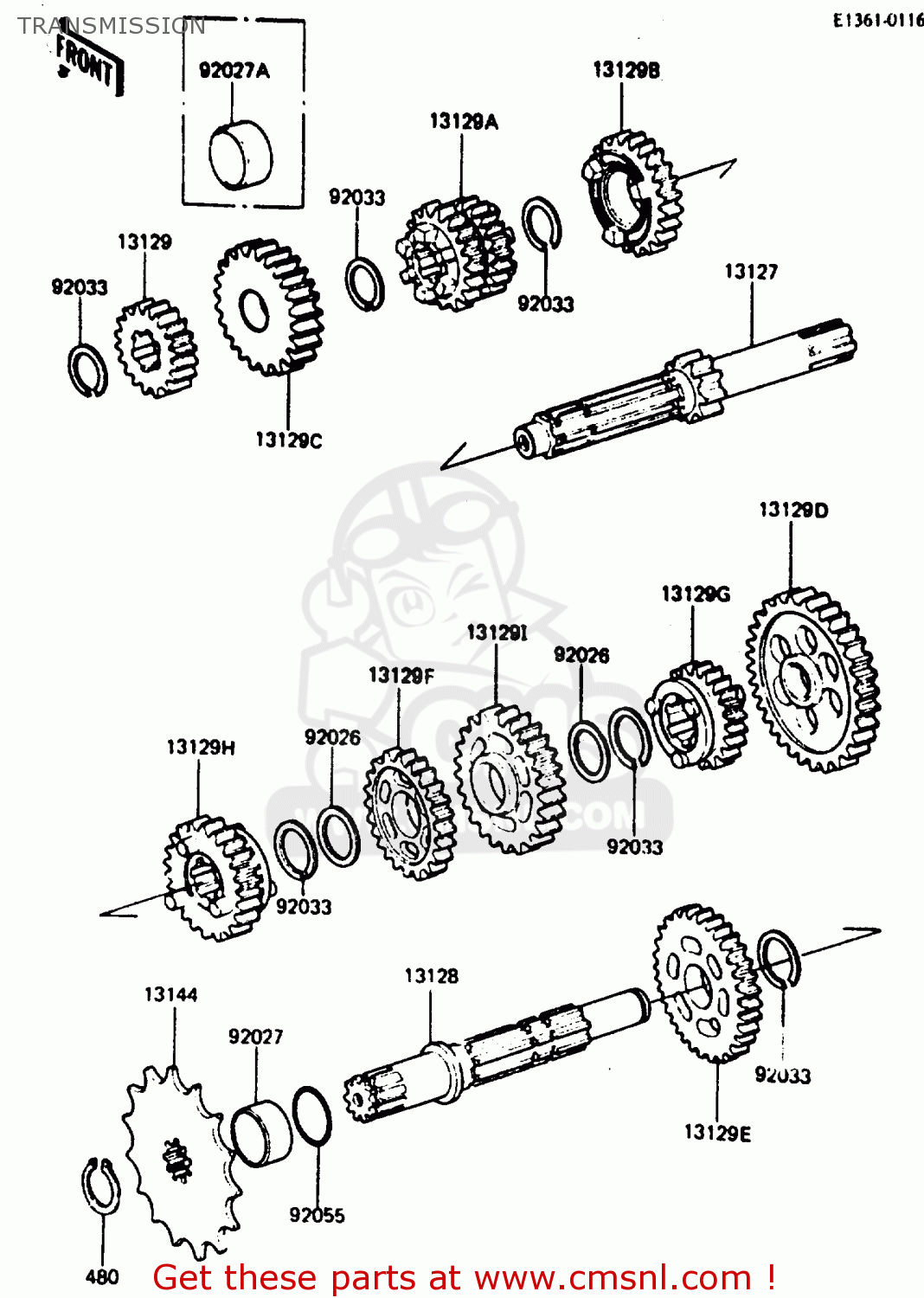 TRANSMISSION AR50C2 1984 UNITED KINGDOM GR ST