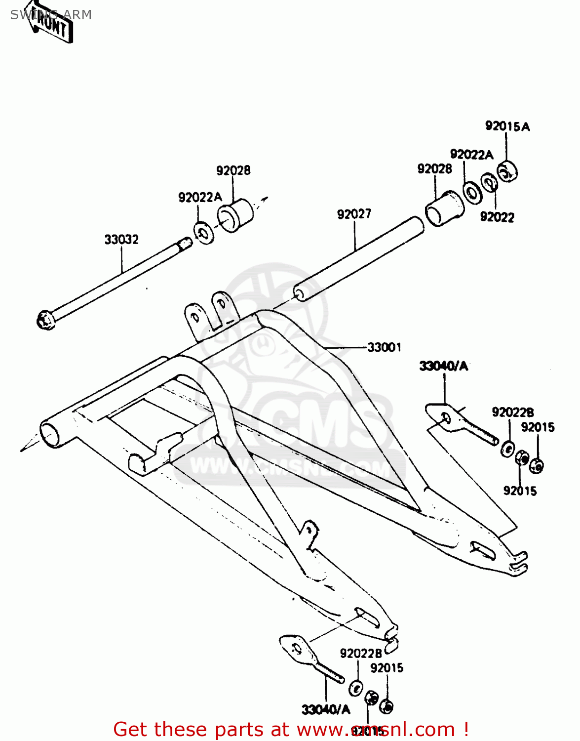 SWING ARM AR50C2 1984 UNITED KINGDOM GR ST