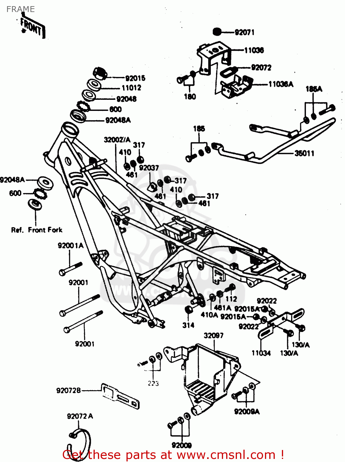 FRAME AR50C3 1985 EUROPE UK GR ST