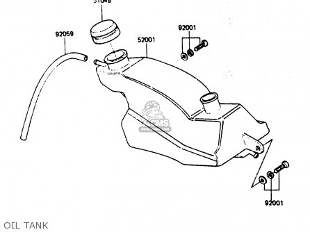 OIL TANK - AR50C3 1985 EUROPE UK GR ST