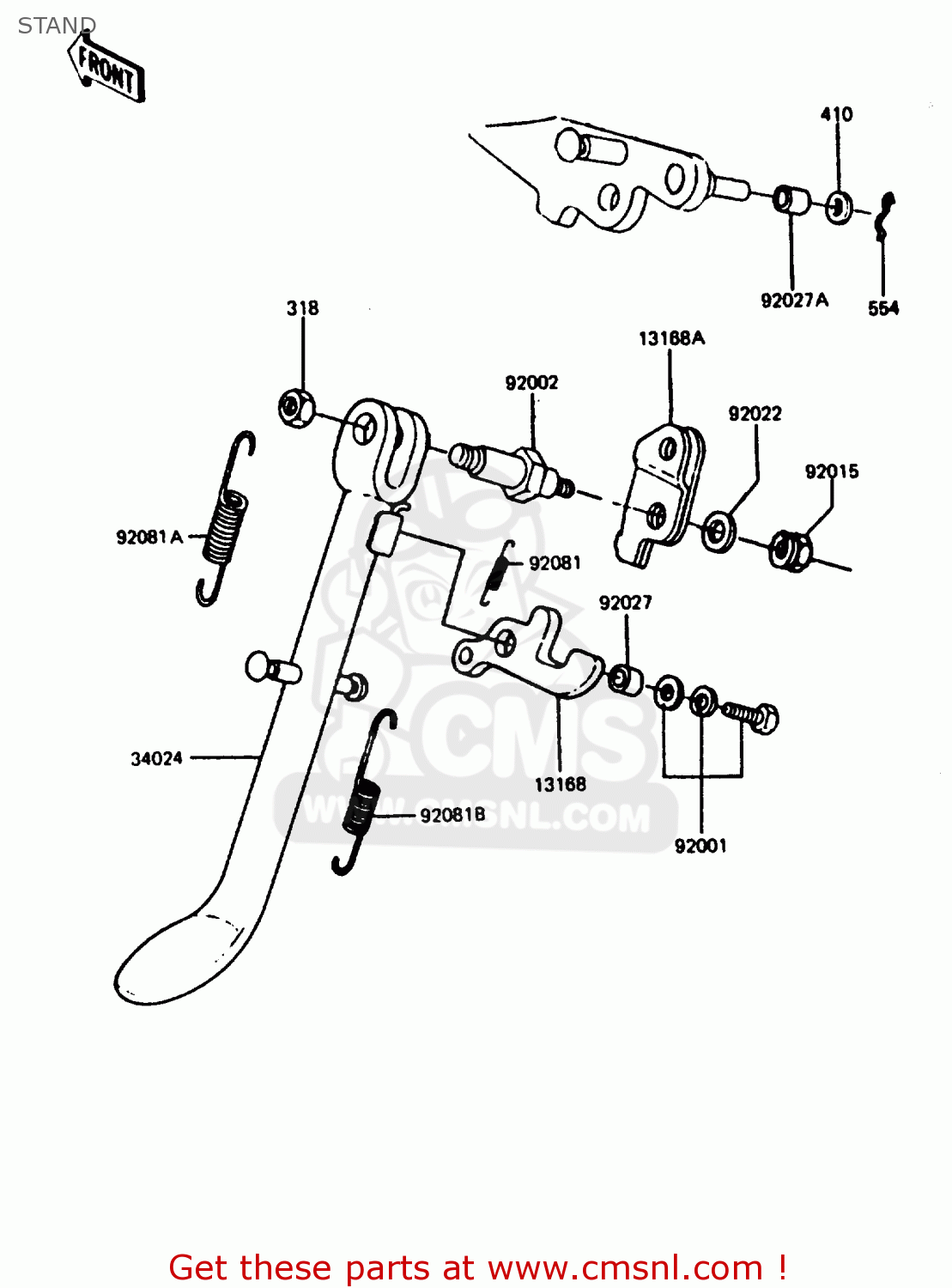 STAND AR50C4 1986 EUROPE UK GR