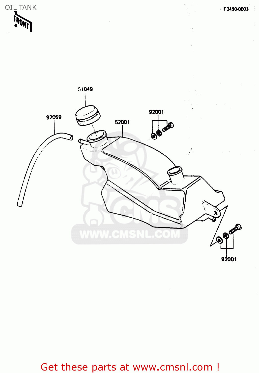 OIL TANK AR50C4 1986 EUROPE UK GR