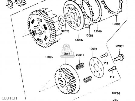 CLUTCH - AR50C4 1986 EUROPE UK GR