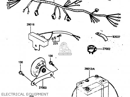 ELECTRICAL EQUIPMENT - AR50C4 1986 EUROPE UK GR