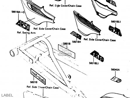 LABEL - AR50C4 1986 EUROPE UK GR
