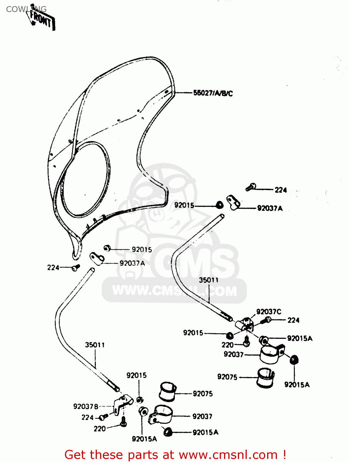 COWLING AR50C5 1987 EUROPE UK GR
