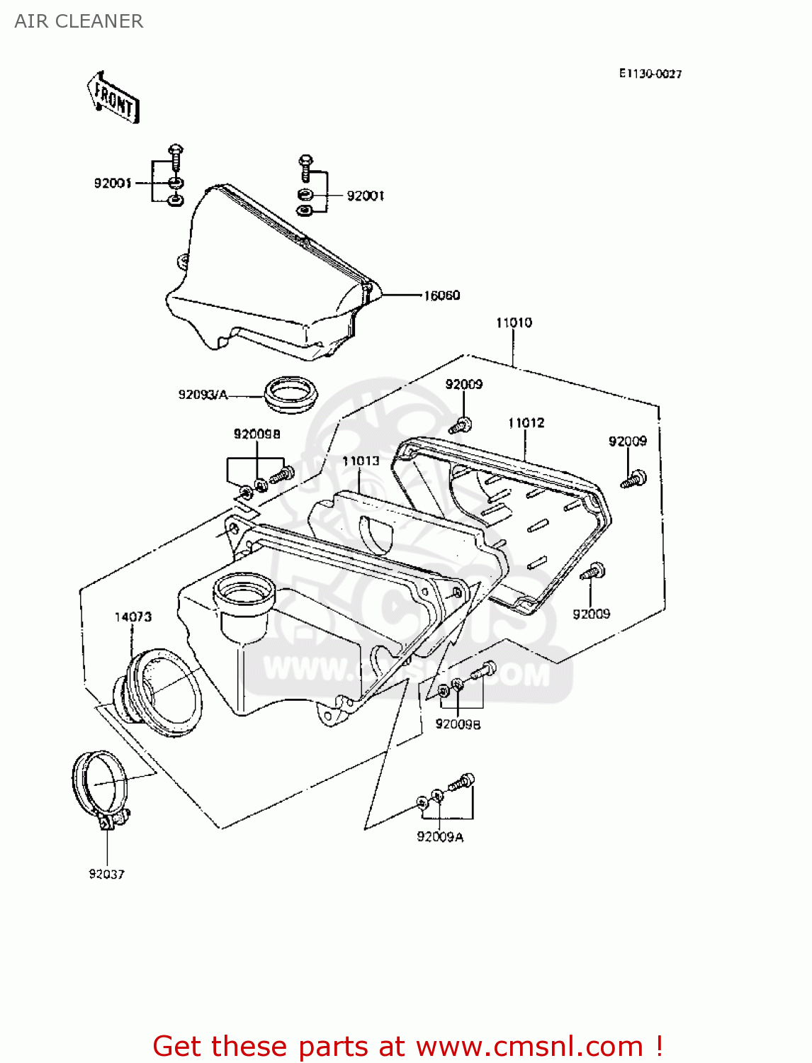 AIR CLEANER AR50C6 1988 EUROPE UK GR
