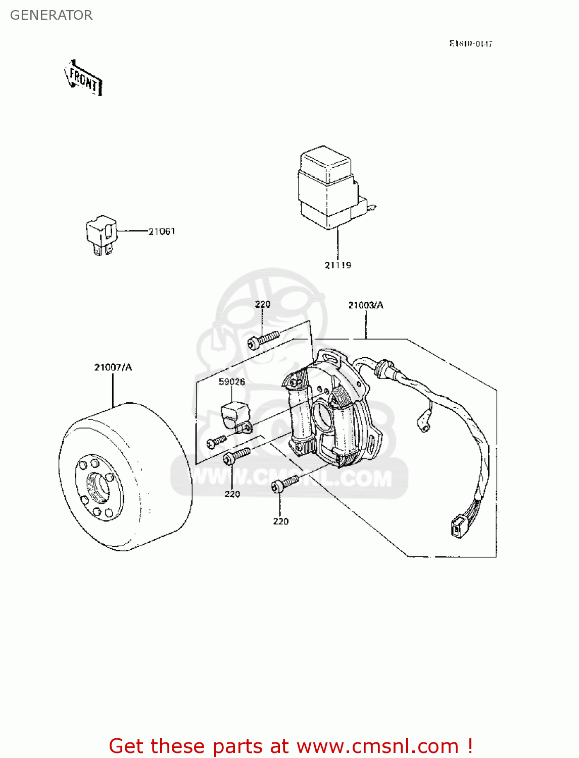 GENERATOR AR50C6 1988 EUROPE UK GR