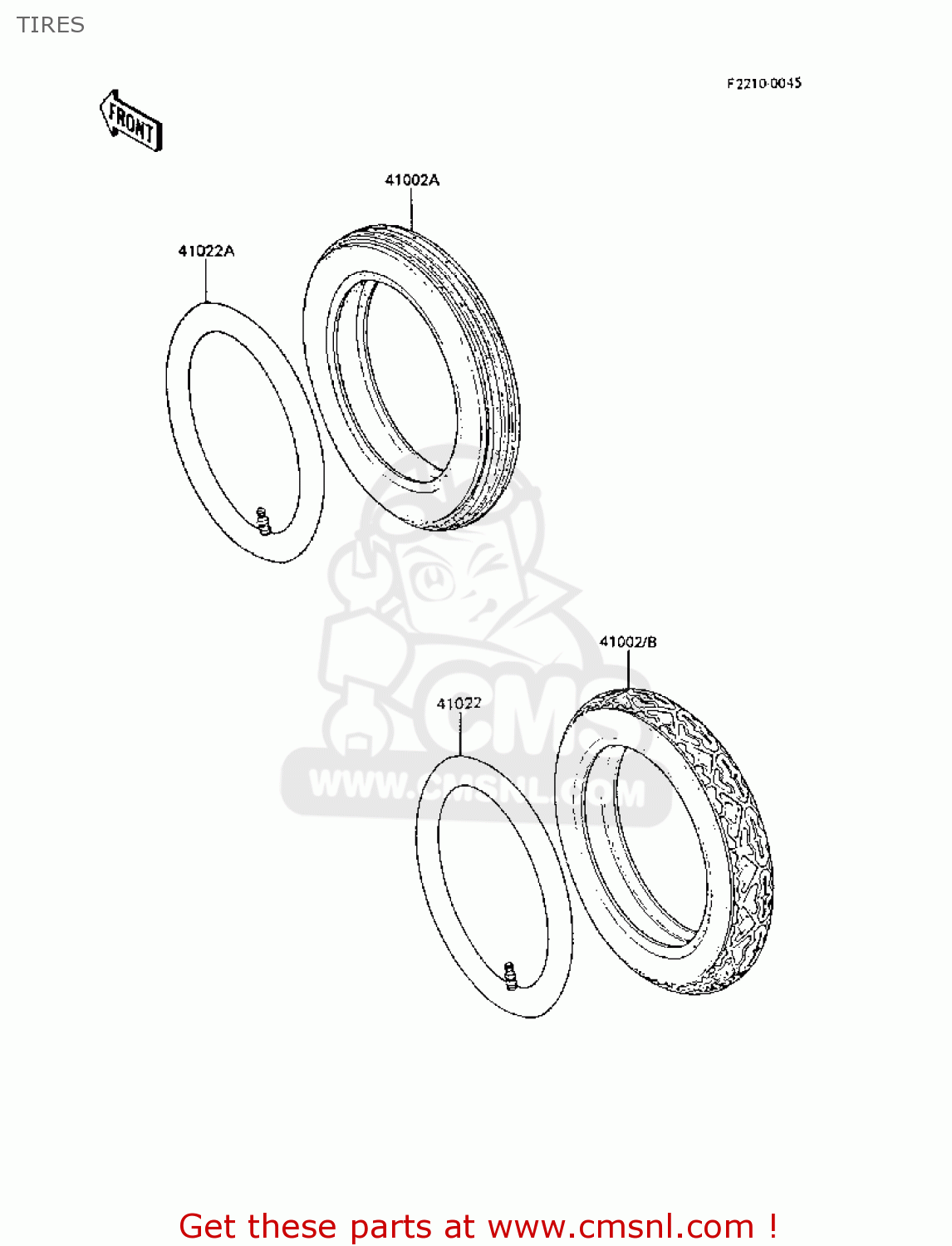 TIRES AR50C6 1988 EUROPE UK GR