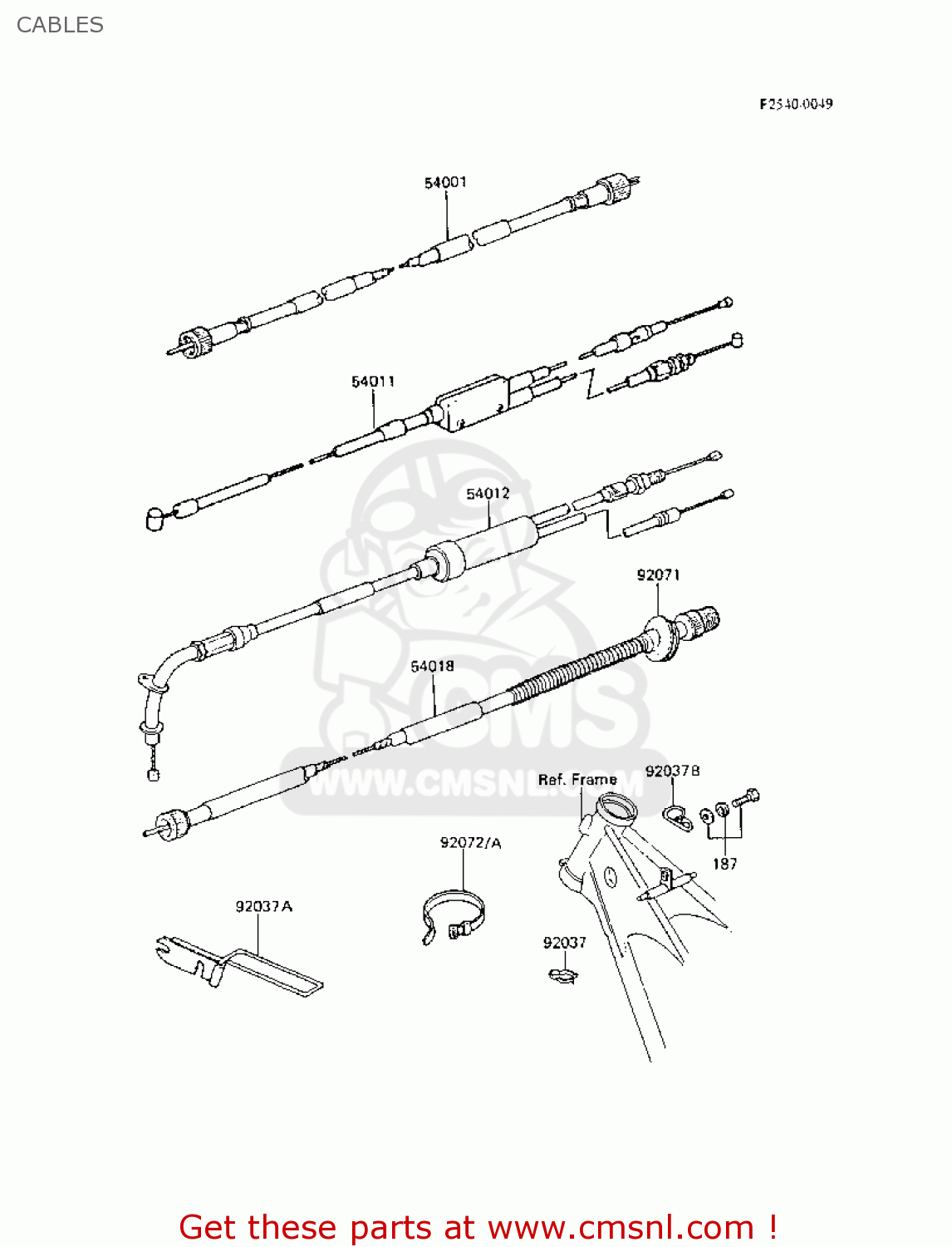 CABLES AR50C6 1988 EUROPE UK GR