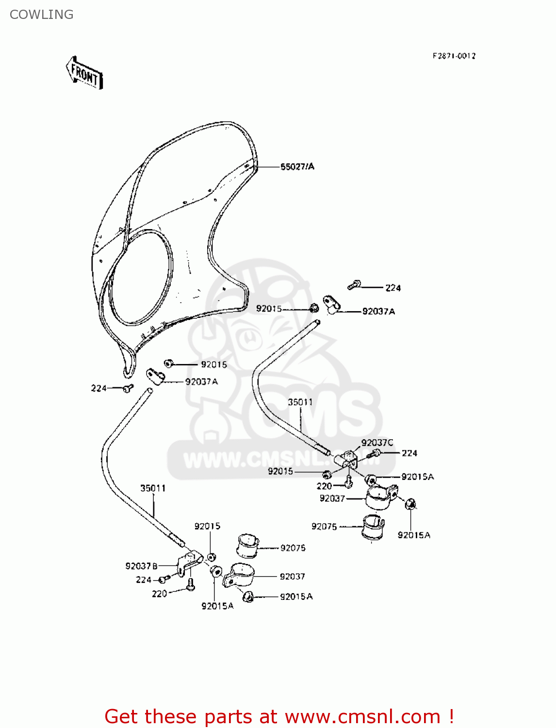 COWLING AR50C6 1988 EUROPE UK GR