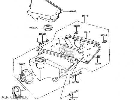 AIR CLEANER - AR50C6 1988 EUROPE UK GR