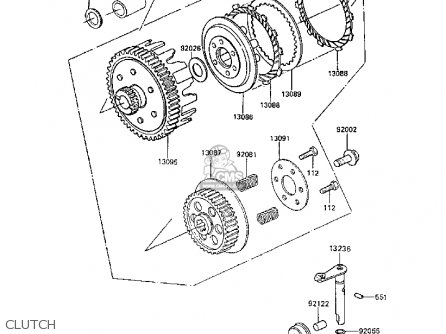 CLUTCH - AR50C6 1988 EUROPE UK GR