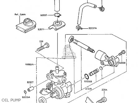 OIL PUMP - AR50C6 1988 EUROPE UK GR
