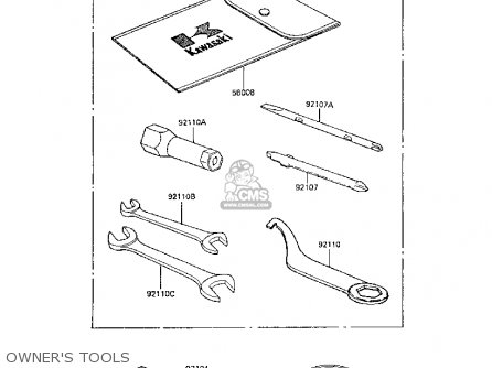 OWNER'S TOOLS - AR50C6 1988 EUROPE UK GR