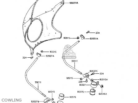 COWLING - AR50C6 1988 EUROPE UK GR