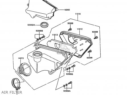 AIR FILTER - AR50C7 1989 EUROPE UK NL GR SA