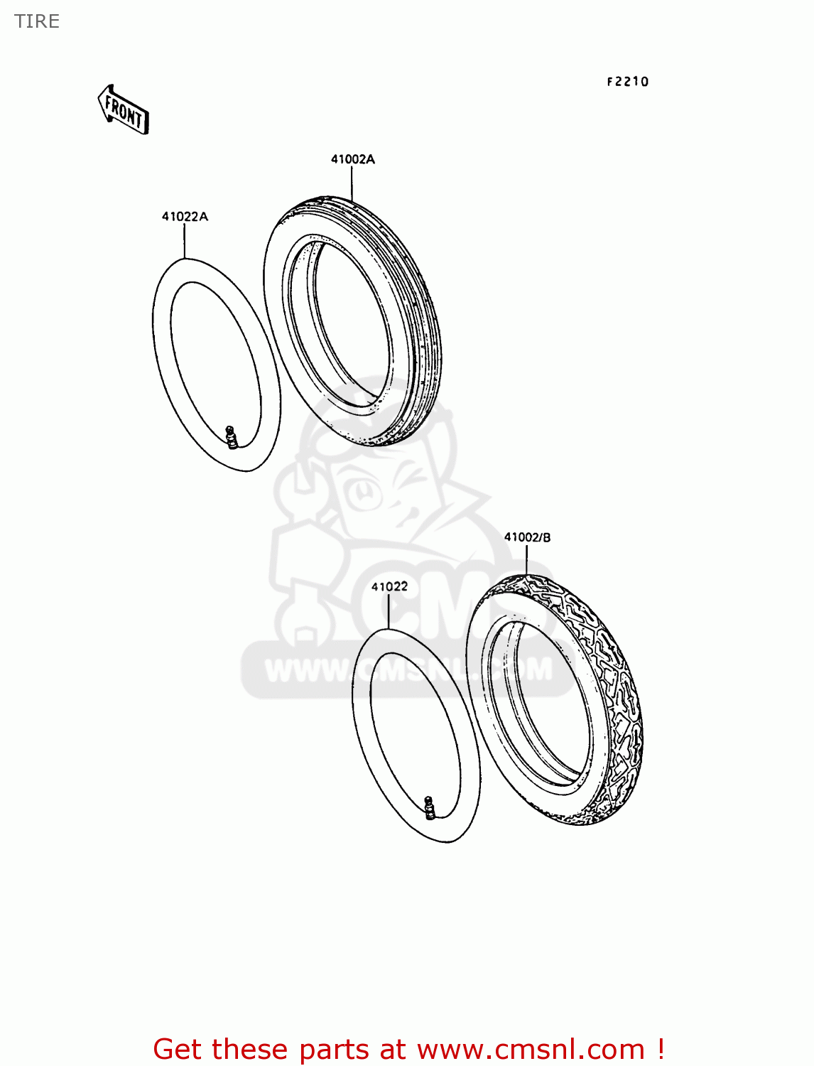 TIRE AR50C8 1990 EUROPE UK NL GR SA