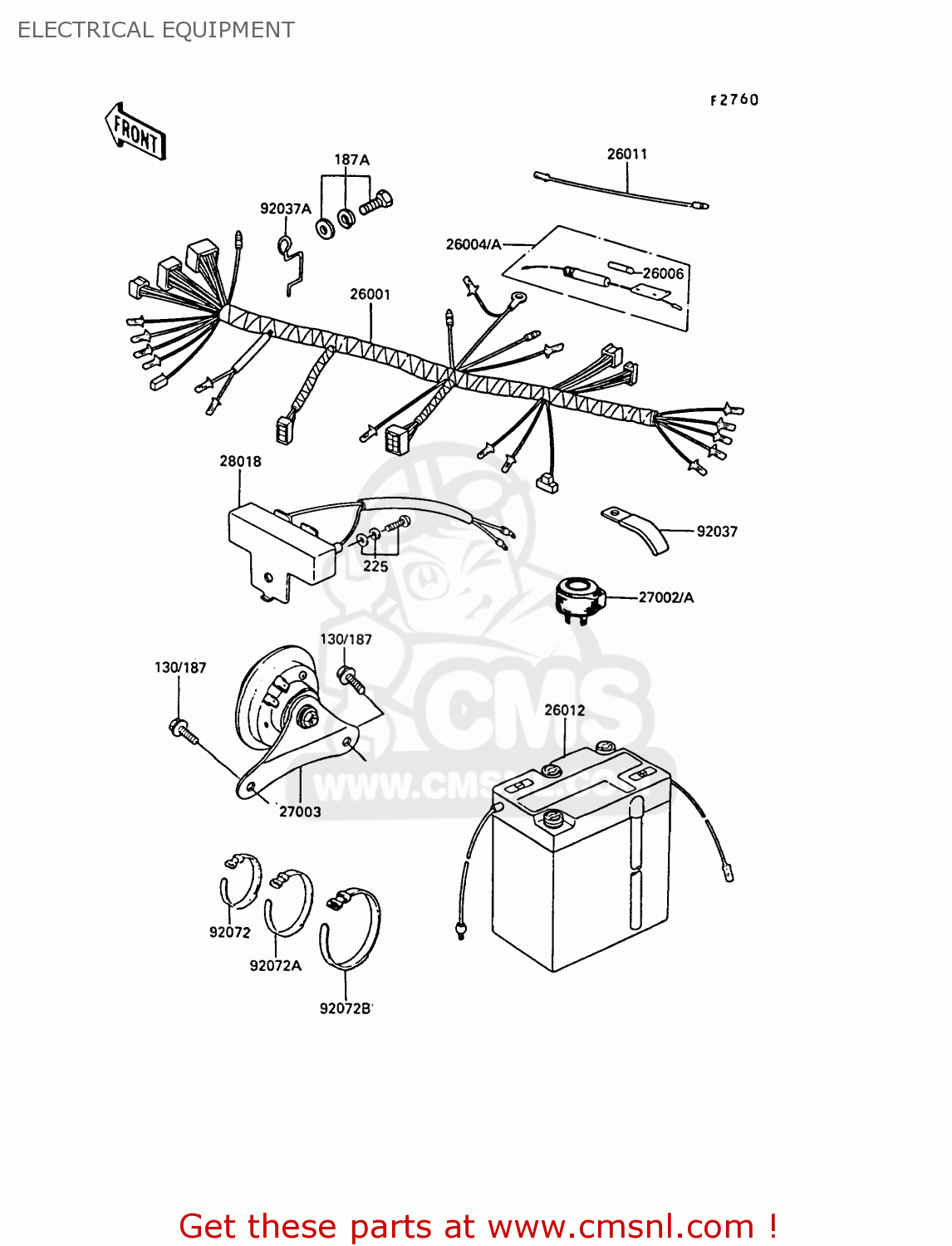 ELECTRICAL EQUIPMENT AR50C8 1990 EUROPE UK NL GR SA