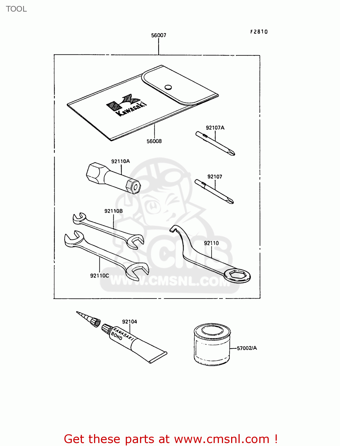 TOOL AR50C8 1990 EUROPE UK NL GR SA
