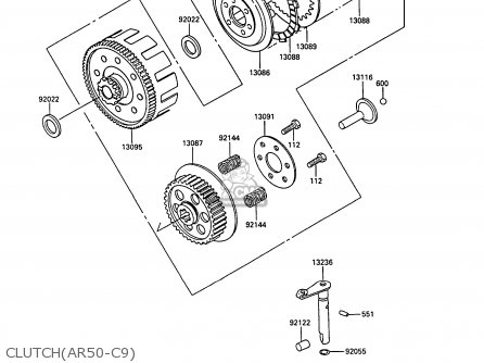 CLUTCH(AR50-C9) - AR50C9 1991 EUROPE UK NL GR