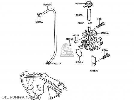 OIL PUMP(AR50-C9) - AR50C9 1991 EUROPE UK NL GR