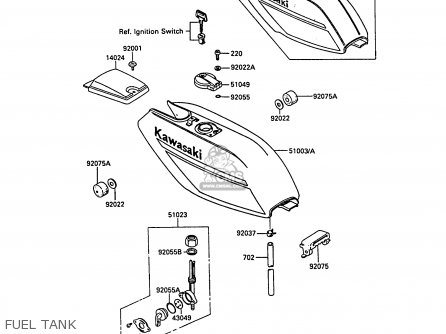 FUEL TANK - AR50C9 1991 EUROPE UK NL GR