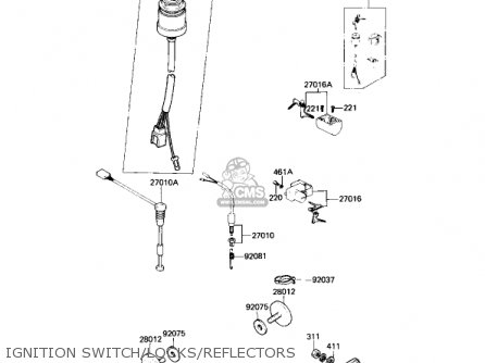 Kawasaki AR80A1 1982 USA parts lists and schematics