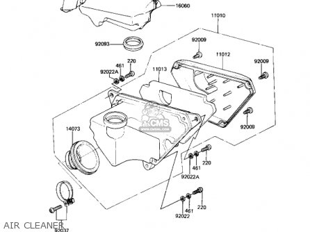 AIR CLEANER - AR80A1 1982 USA