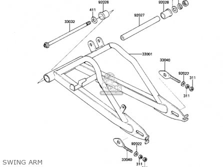 SWING ARM - AR80A1 1982 USA